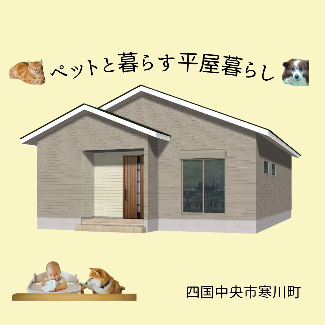 【新着：建売情報更新】寒川町　「ペットと暮らす平屋暮らし」
