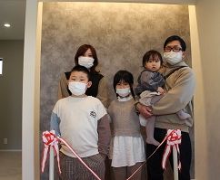 これから新しいお家での新生活が楽しみです。 写真